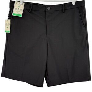Chaps Golf Men's Slim Fit Black Onyx Stretch Shorts Size 38 Comfort Waistband NW